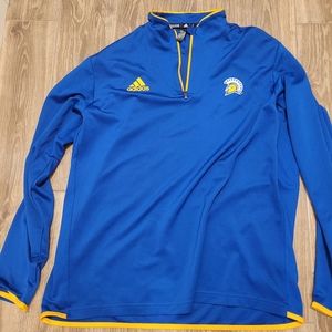 Adidas San Jose State Spartans 1/4 Zip Pullover